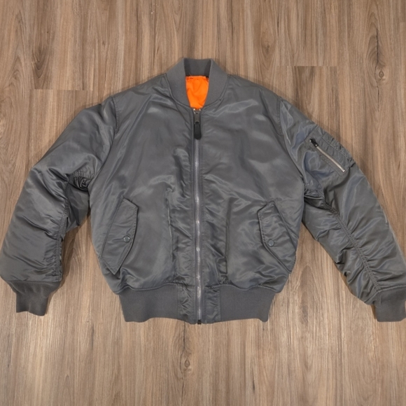 Vintage Alpha Industries MA-1 Flight Jacket 80s 90s USA MADE